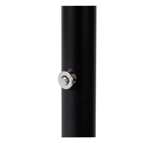 Lucide ZENITH - Lampadaire - LED Dim. - 1x20W 3000K - Noir - détail 3